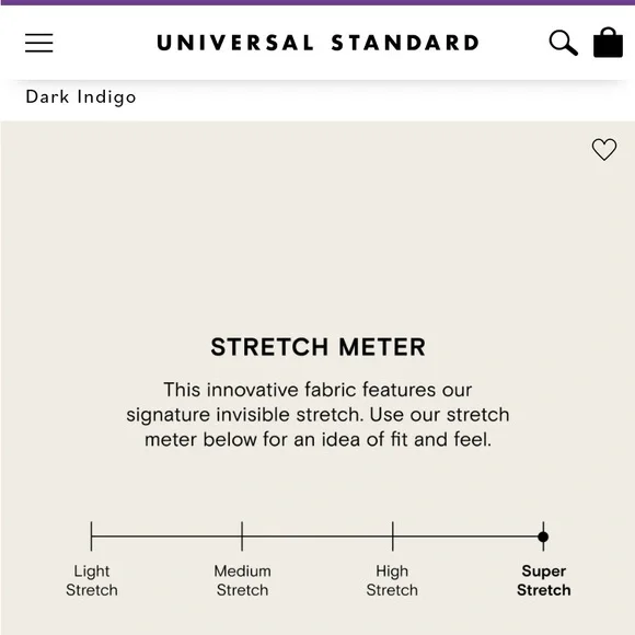 Universal Standard Indigo Don’t Call Them Jeggings - Picture 5 of 7